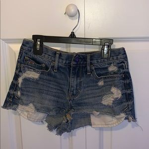 Hollister Blue Ripped Jeans (0)